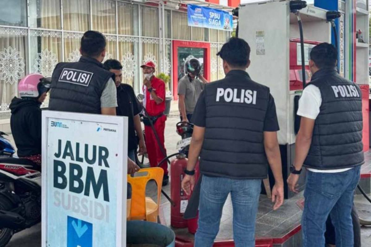 Polres Pidie pantau ketersediaan BBM di SPBU