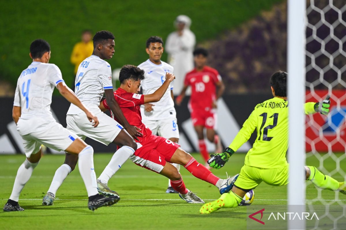 Indonesia tampil dominan lawan Honduras, babak pertama berakhir 0-0