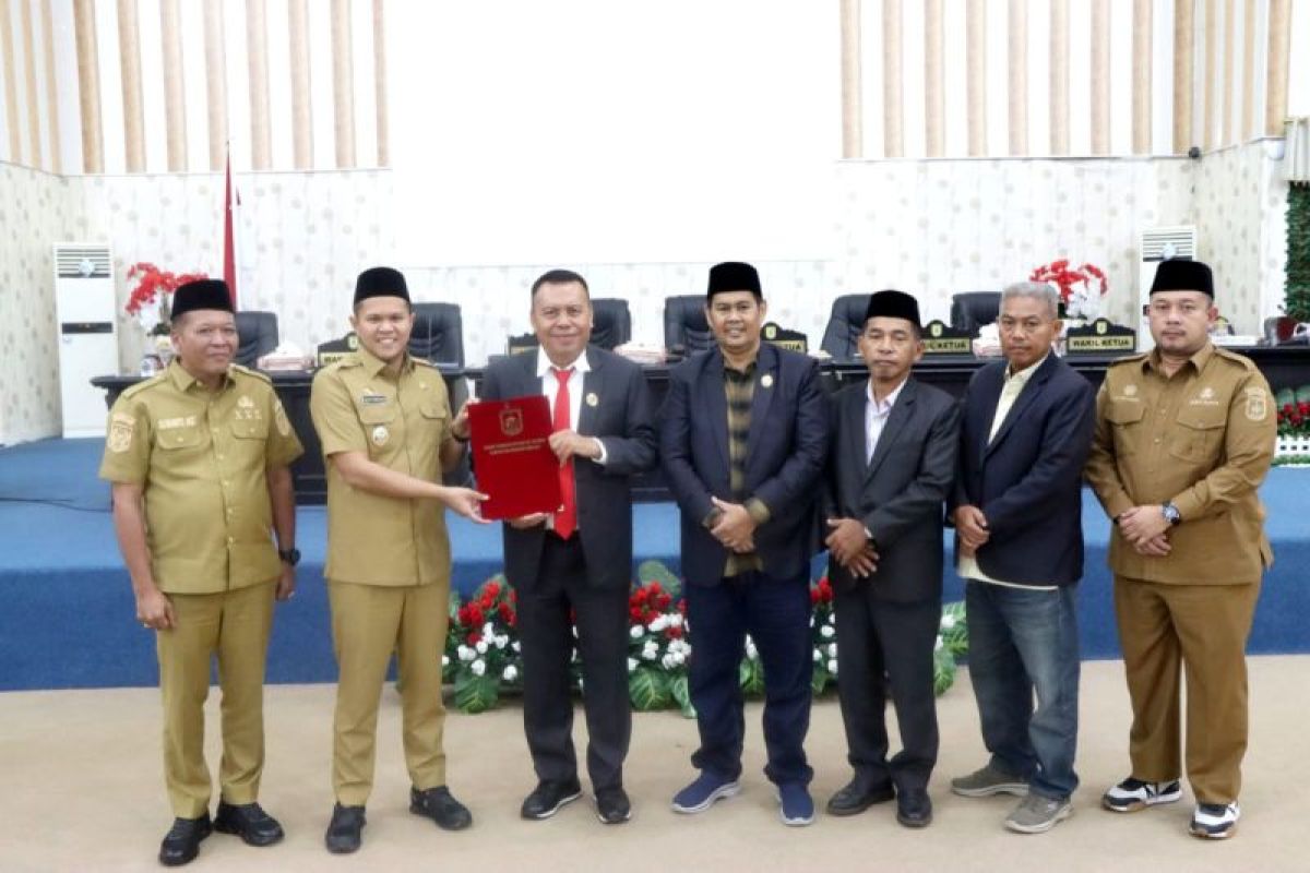 DPRD Sergai paripurna ranperda pengelolaan sampah