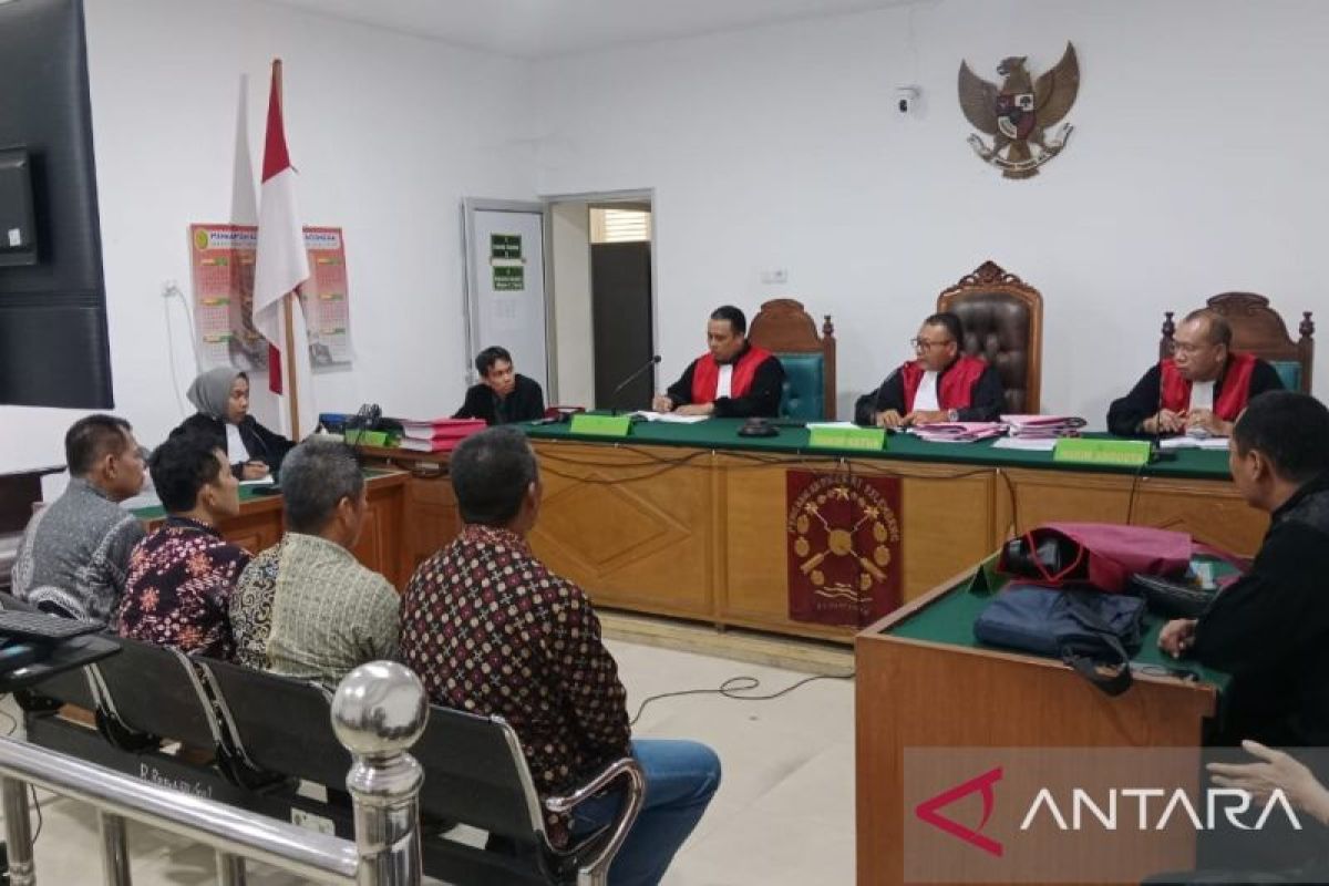 Empat pejabat Dispora OKI divonis 1 tahun 10 bulan penjara kasus korupsi APBD 2022