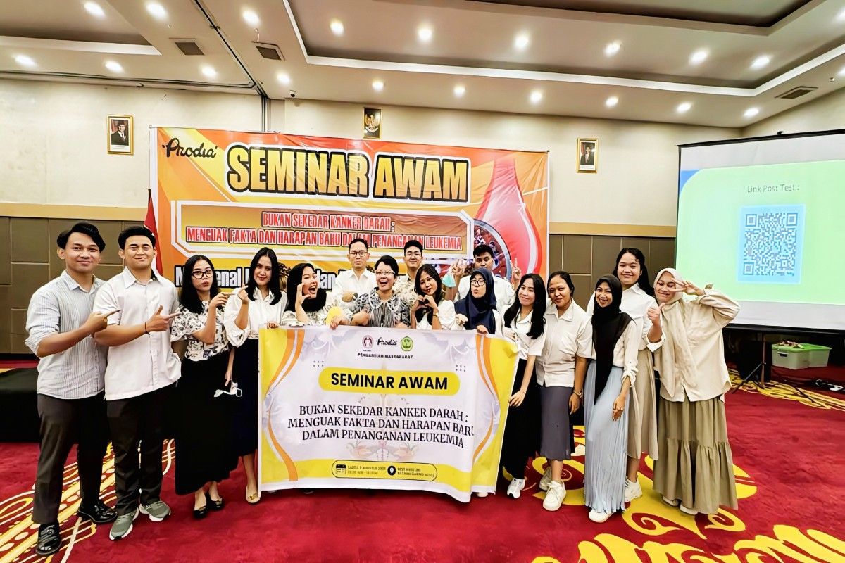 FK UPR edukasi masyarakat terkait penanganan leukemia