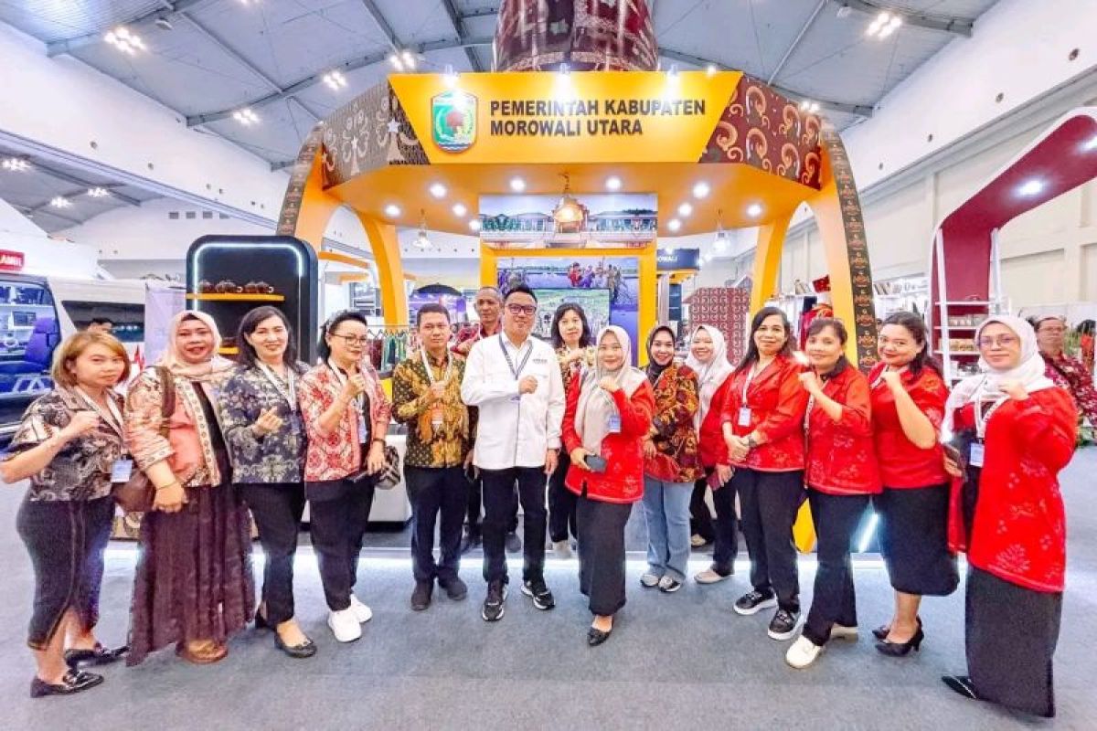Bupati Morut tampilkan potensi Morut di Apkasi otonomi expo 2025