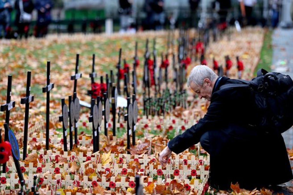 Menengok momen Remembrance Day di London, Inggris