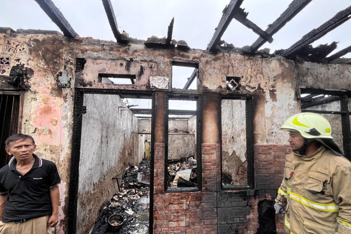 Kebakaran di Tambora Jakbar diduga terjadi akibat korsleting listrik