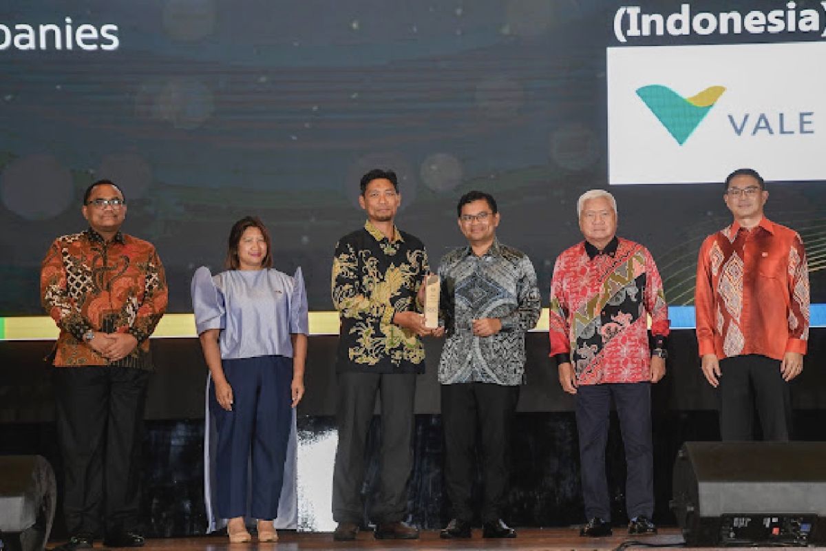 Vale Indonesia raih gold award asia ESG 2025 untuk konservasi keanekaragaman hayati