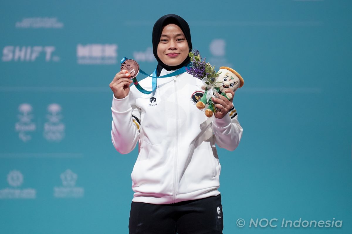 Nadita Aprilia tambah perunggu untuk angkat besi Indonesia di ISG 2025