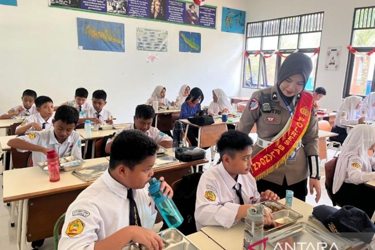 SPPG Polres Balangan pastikan menu MBG higienis