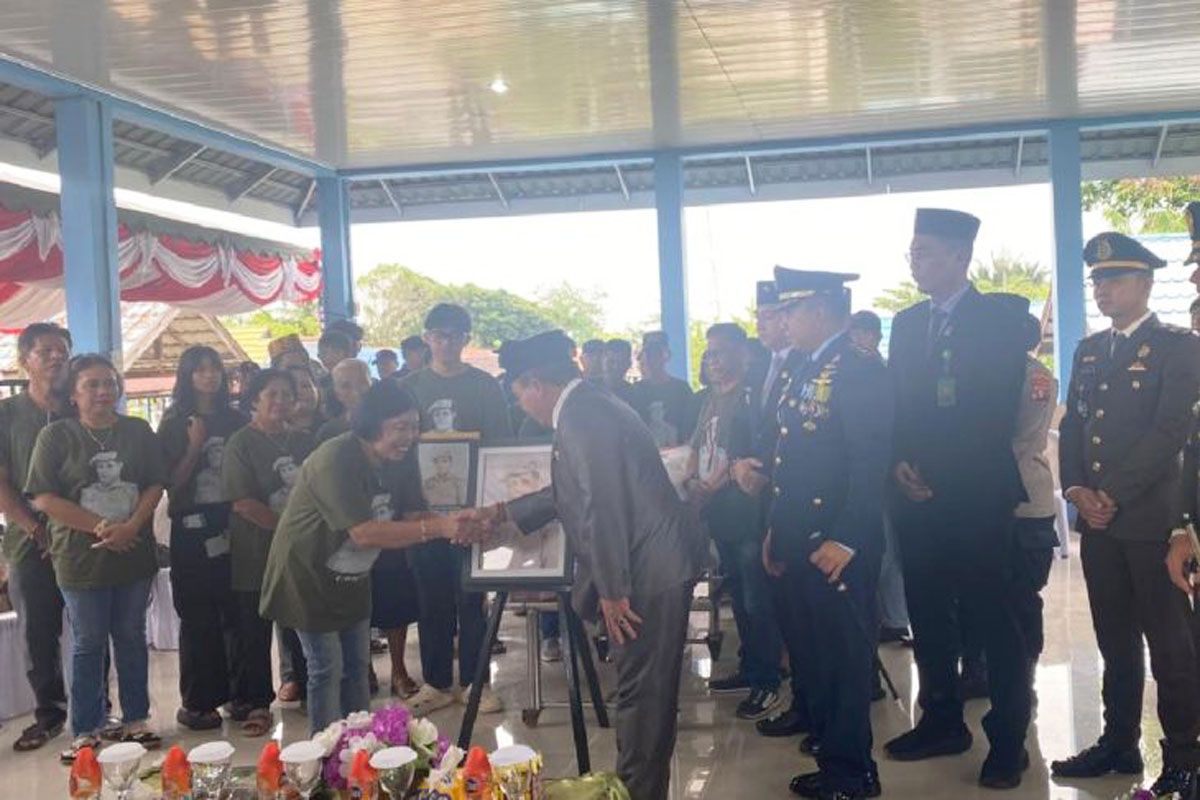 Makam pejuang penerjun pertama RI dipindahkan ke TMP di Palangka Raya