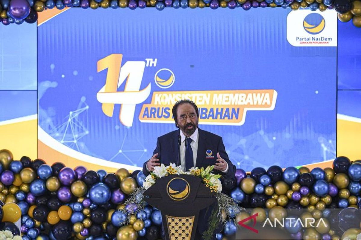 Surya Paloh: NasDem konsisten dukung pemerintahan Prabowo-Gibran