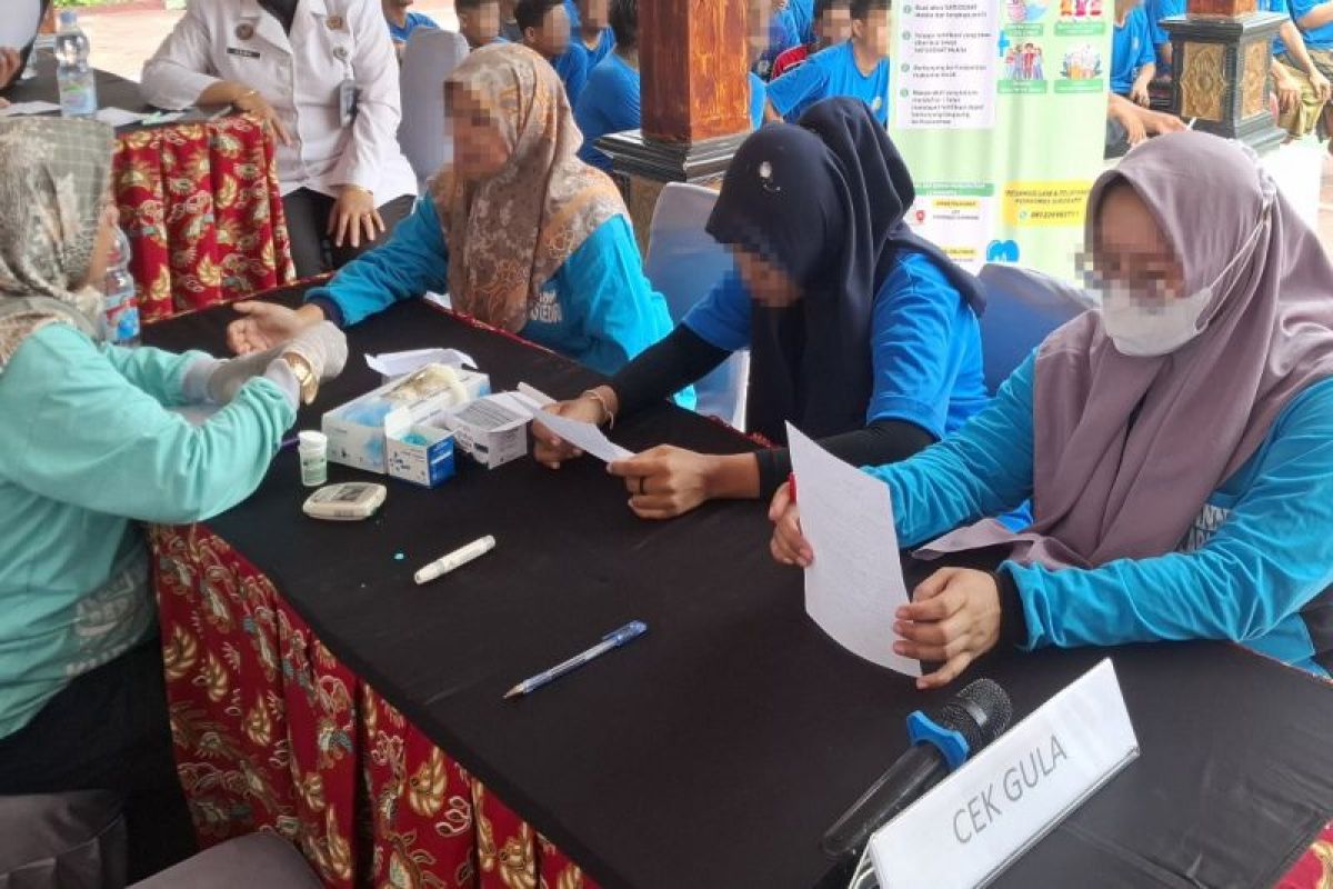 Lapas Kediri beri layanan kesehatan bagi warga binaan pemasyarakatan