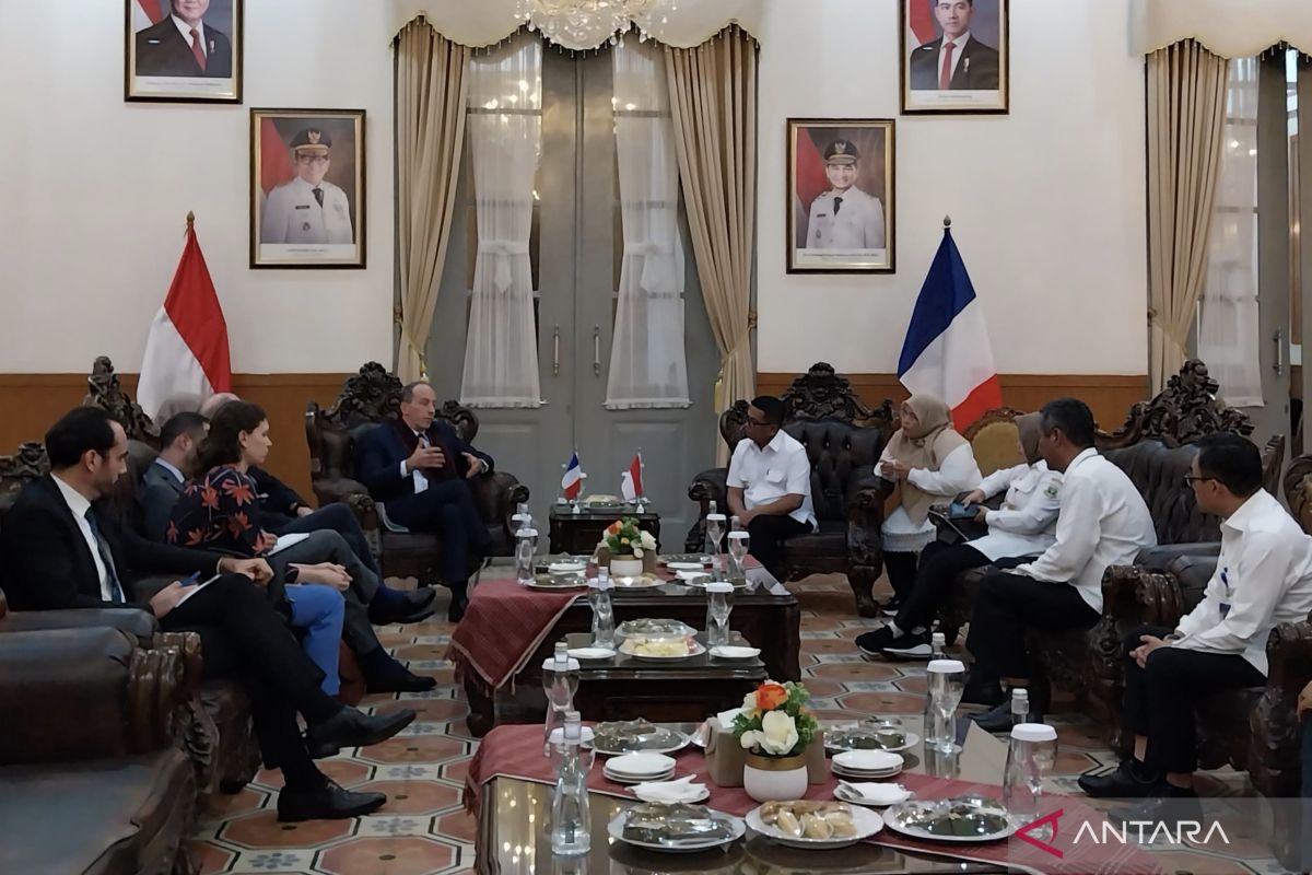 Gubernur Banten bahas penguatan ekonomi dengan Dubes Prancis
