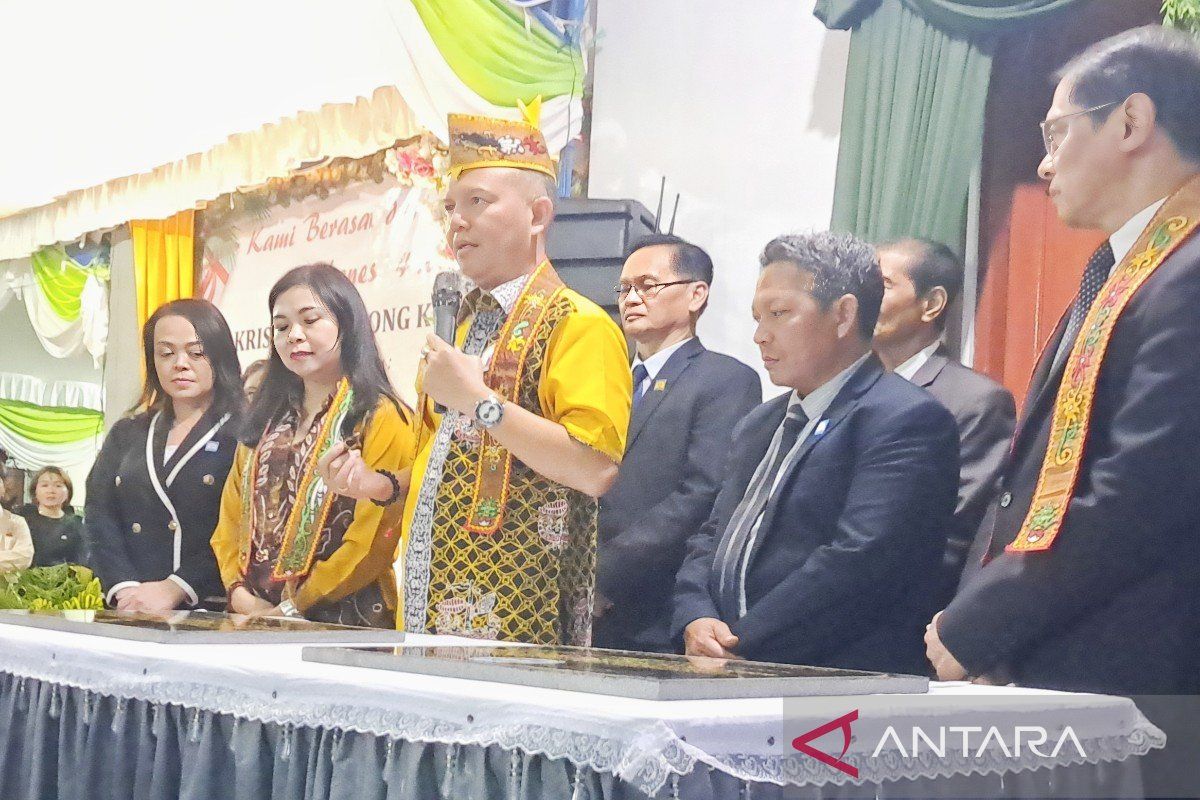 Kerukunan umat beragama tergambar saat peresmian GTTK Kristus Penolong Kuala Kurun