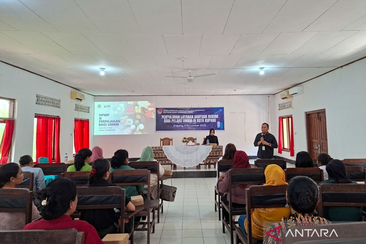 Pemprov NTT memfasilitasi penyuluhan layanan hukum bagi pelaku UMKM