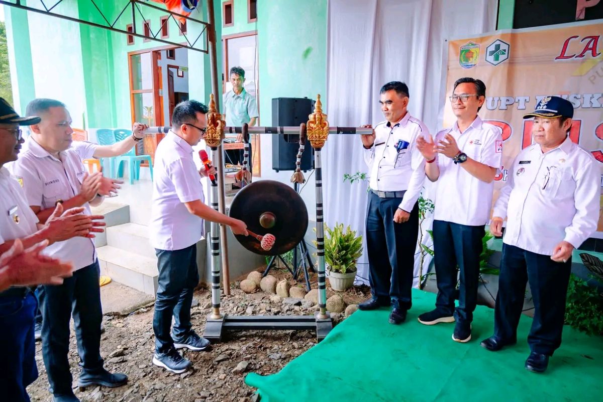 Bupati Morut luncurkan program inovasi PUSAKA di pustu Po'ona