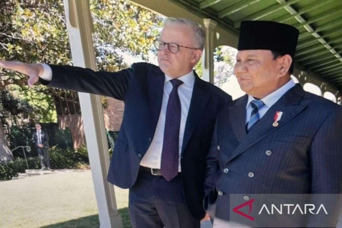 Prabowo diajak Perdana Menteri Australia nikmati pemandangan Kota Sydney