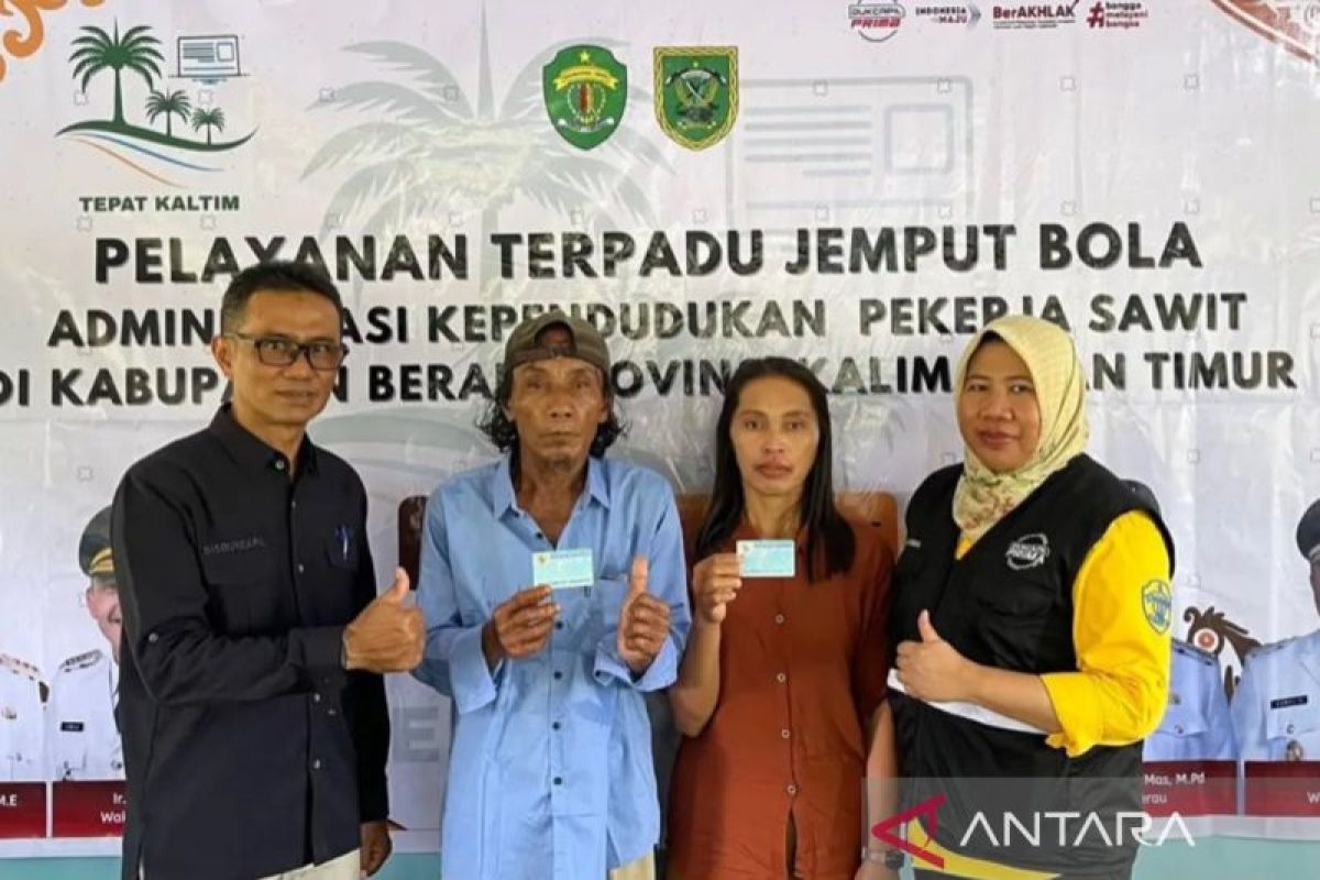 Disdukcapil Kaltim tuntaskan adminduk pekerja sawit di perbatasan