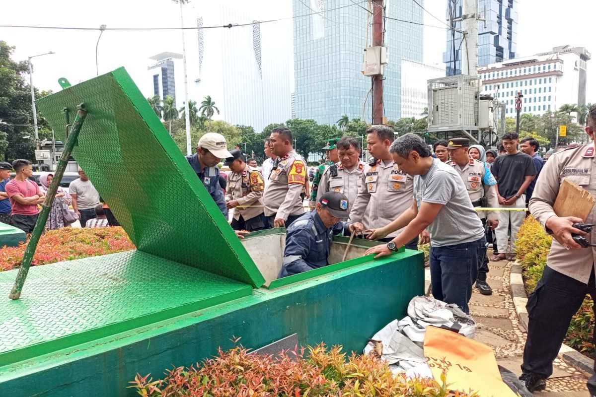 Saksi minta tolong polisi saat temukan petugas operator kontrol air mancur Patung Kuda  tewas