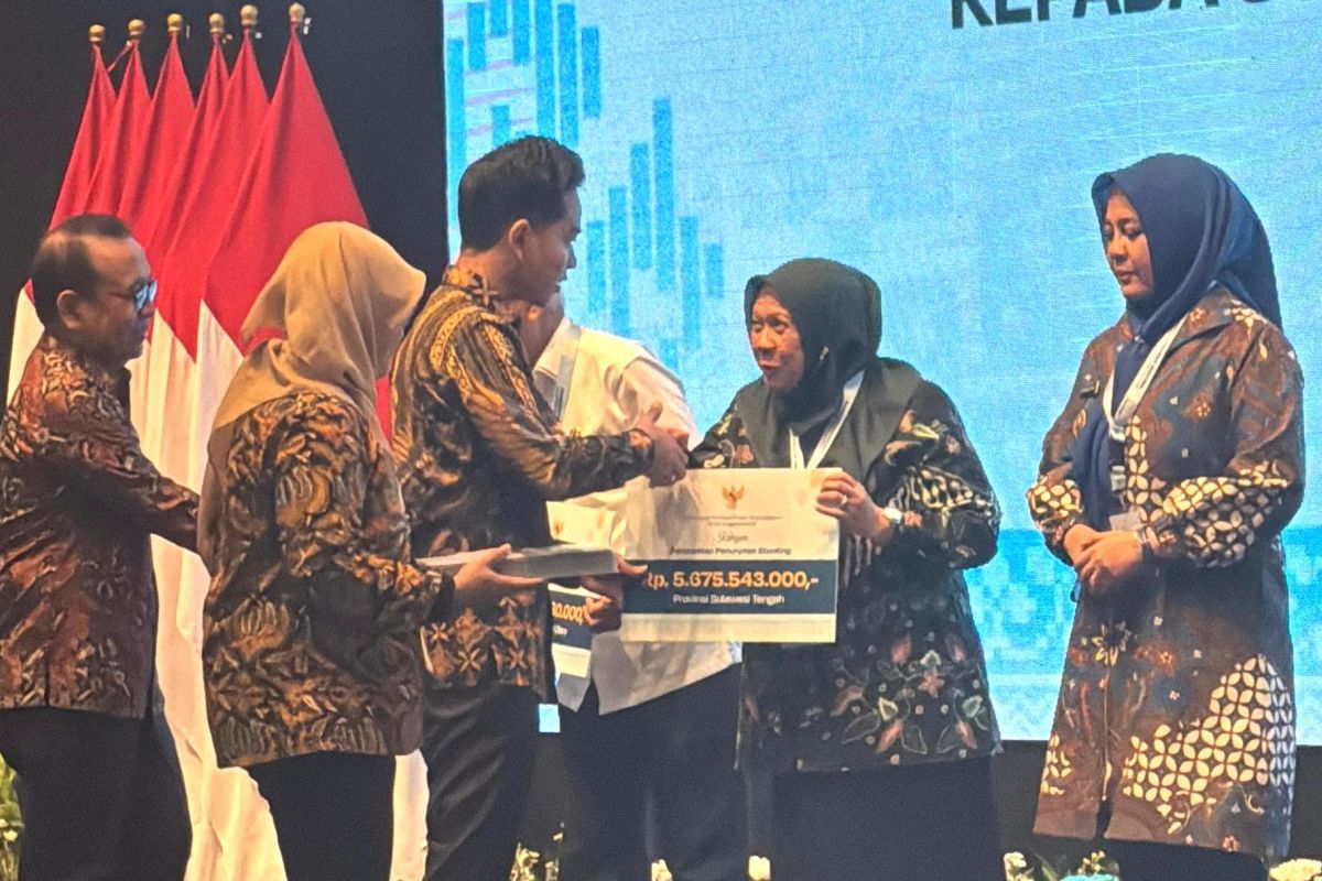 Pemprov Sulteng terima insentif fiskal Rp5,6 miliar karena turunkan stunting