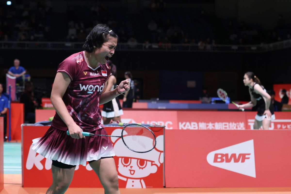 Hasil semifinal Kumamoto Masters Japan 2025: Gregoria melaju ke final