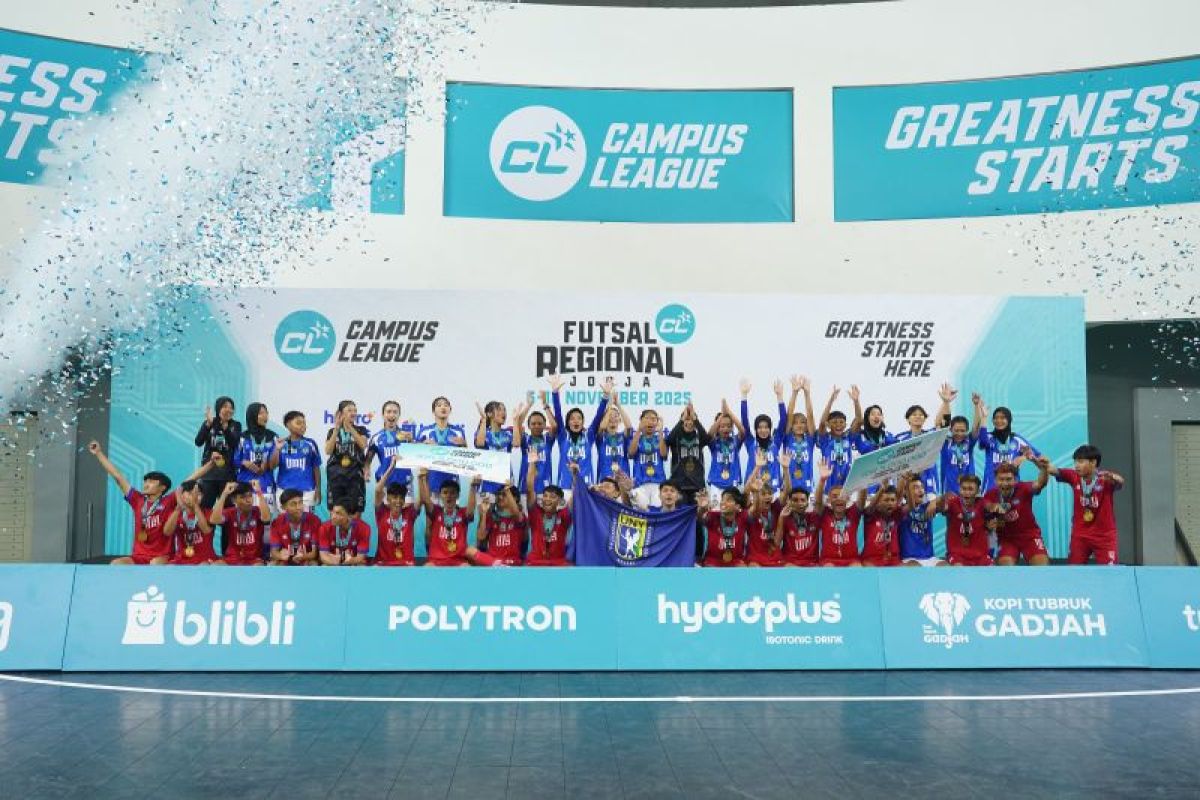 UNY sukses sandingkan gelar juara Regional Yogyakarta Futsal Campus League
