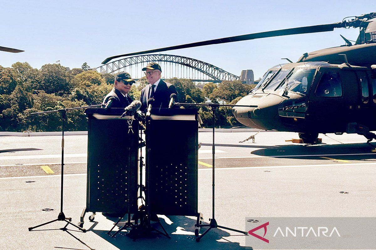 Prabowo, Albanese umumkan perjanjian bilateral baru bidang pertahanan
