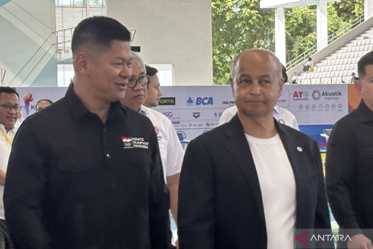 Presiden World Aquatics kagumi potensi akuatik Indonesia