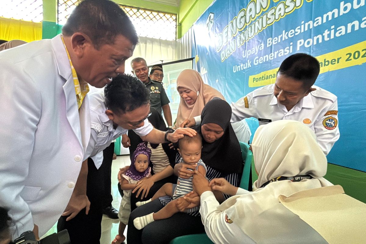 Pemkot Pontianak luncurkan program imunisasi kejar Japanese Encephalitis