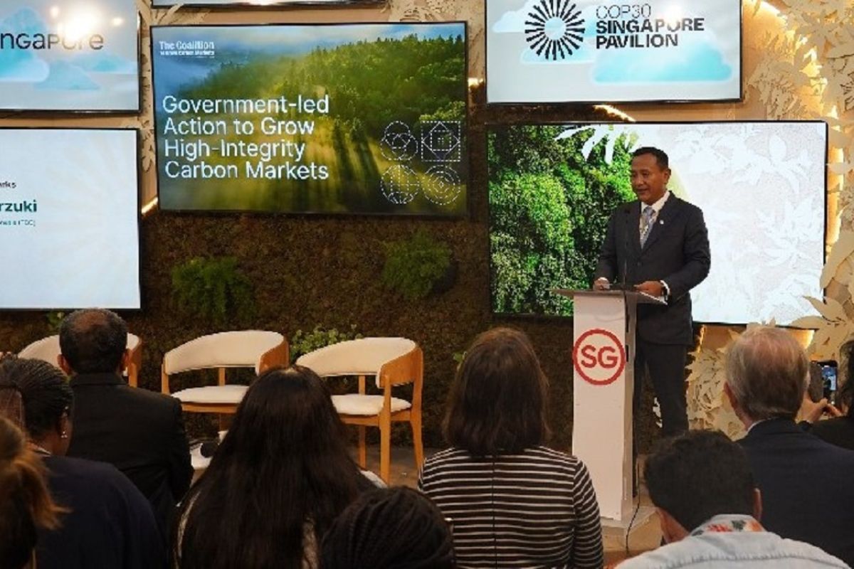 RI komitmen perkuat kolaborasi global dalam pengembangan pasar karbon