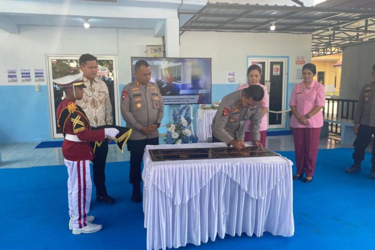 Kapolda Sumut resmikan SPPG Polres Sergai, jangan bosan lakukan test food