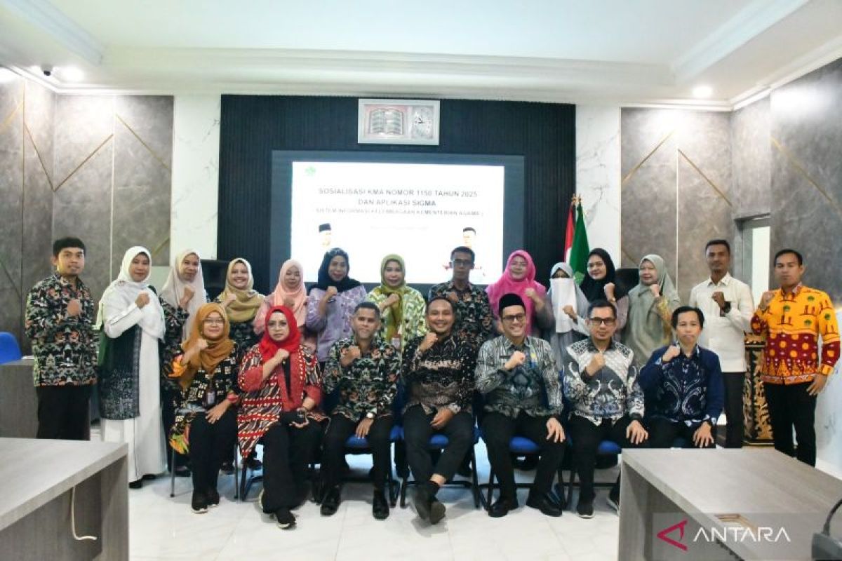 Kemenag Sumsel sosialisasi Keputusan Menteri Agama terkait uraian tugas jabatan ke para ASN