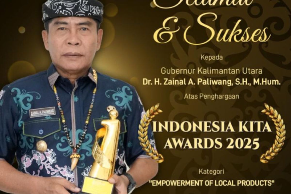 Pemprov Kaltara Meraih Penghargaan Kategori Empowerment of Local Products