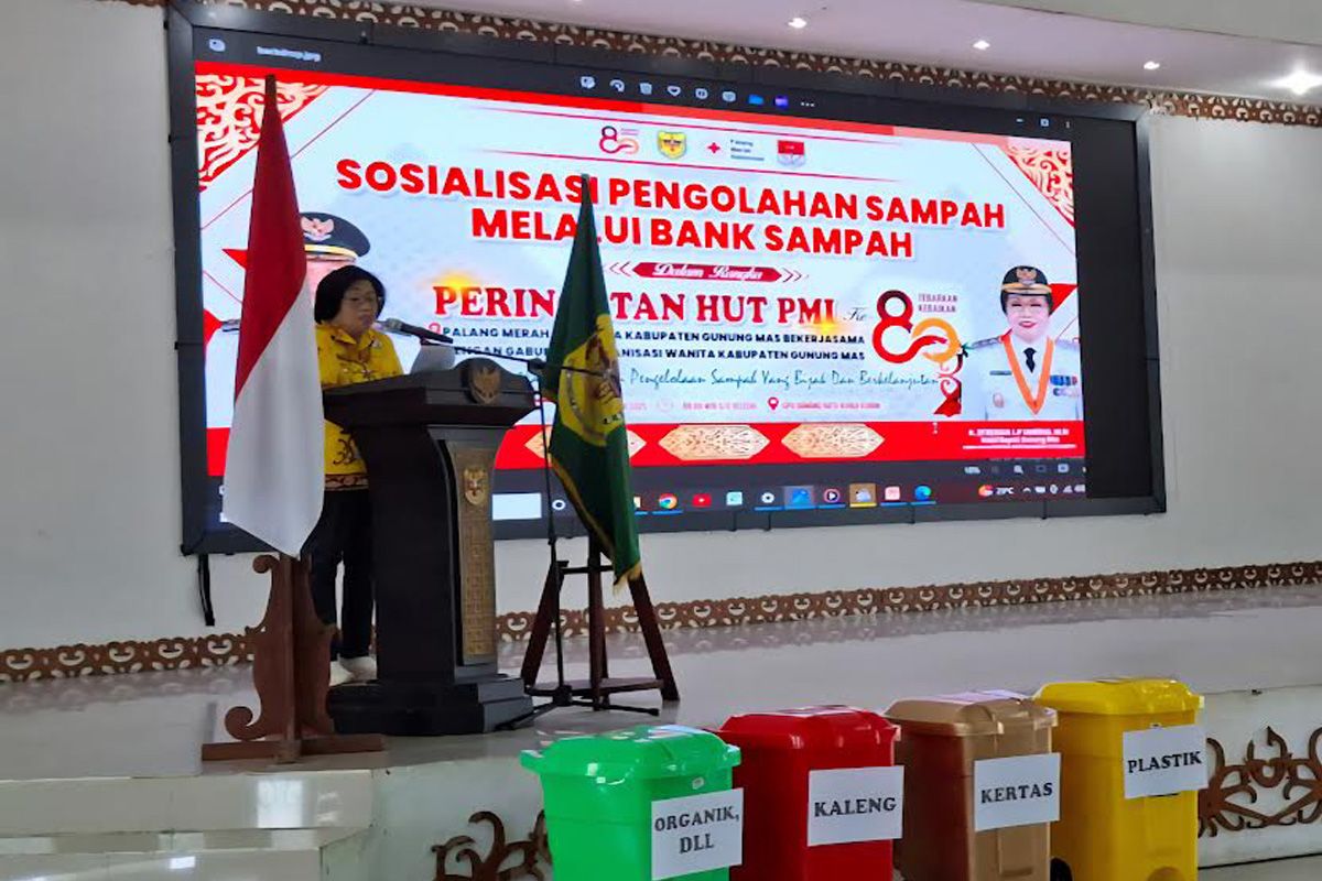 Pemkab Gunung Mas terus gencarkan gerakan pilah sampah