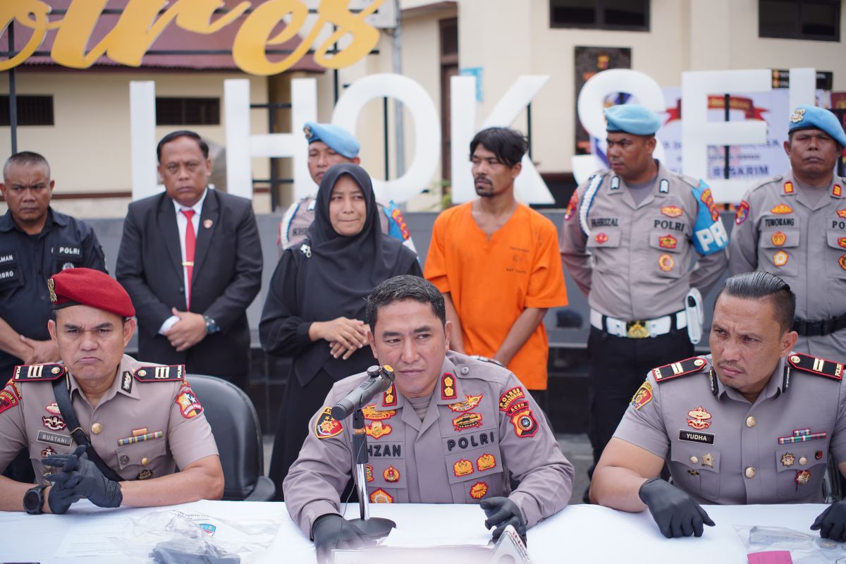 Kronologi penangkapan pelaku penembakan warga di Lhokseumawe Aceh