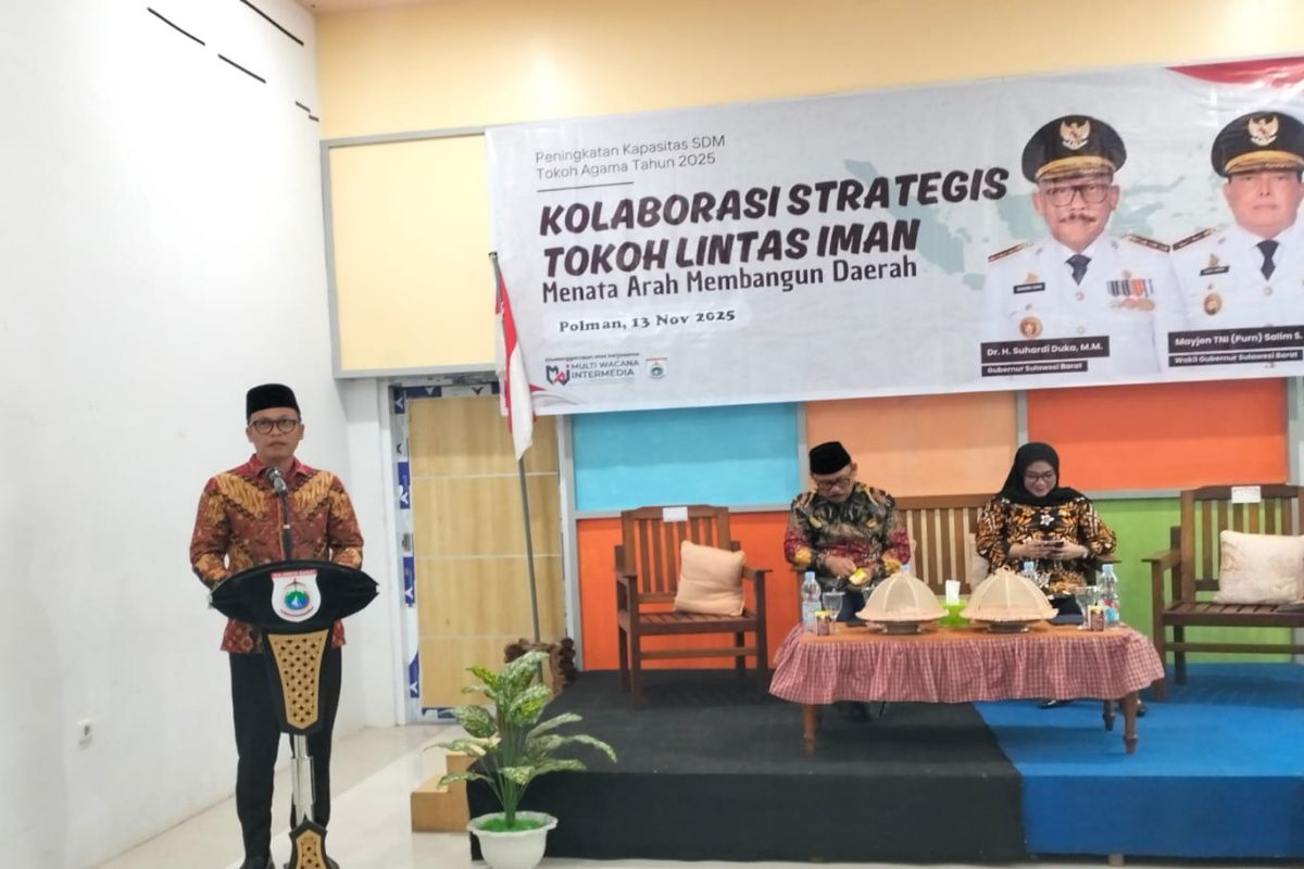 Pemprov Sulbar tingkatkan kapasitas tokoh agama bangun harmonisasi sosial