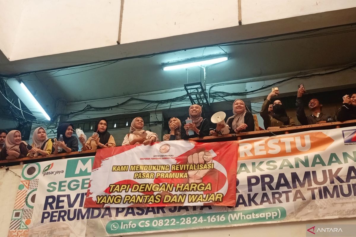 Pedagang Pasar Pramuka keluhkan harga dan skema bayar kios