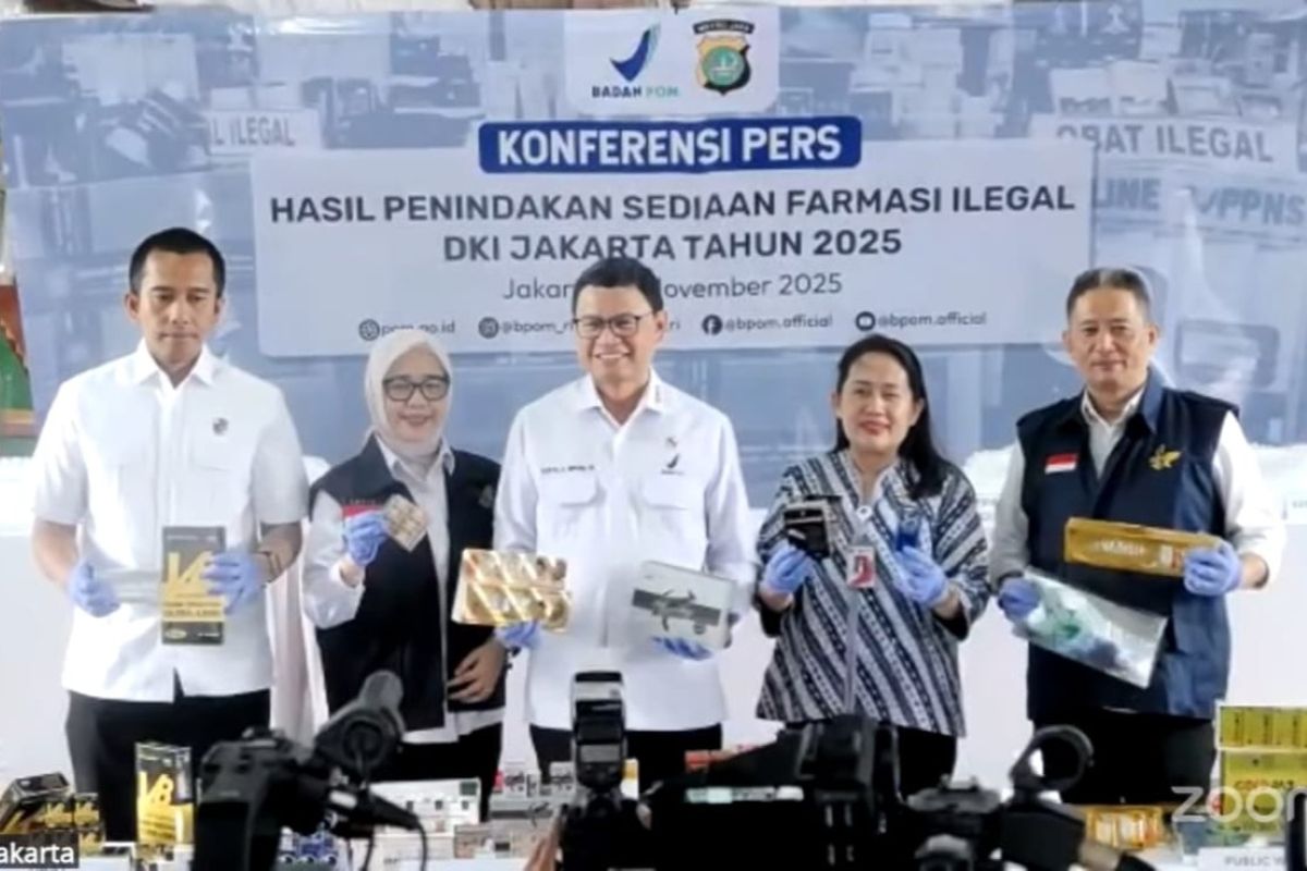 Pemerintah tindaklanjuti temuan obat ilegal senilai Rp2,74 miliar