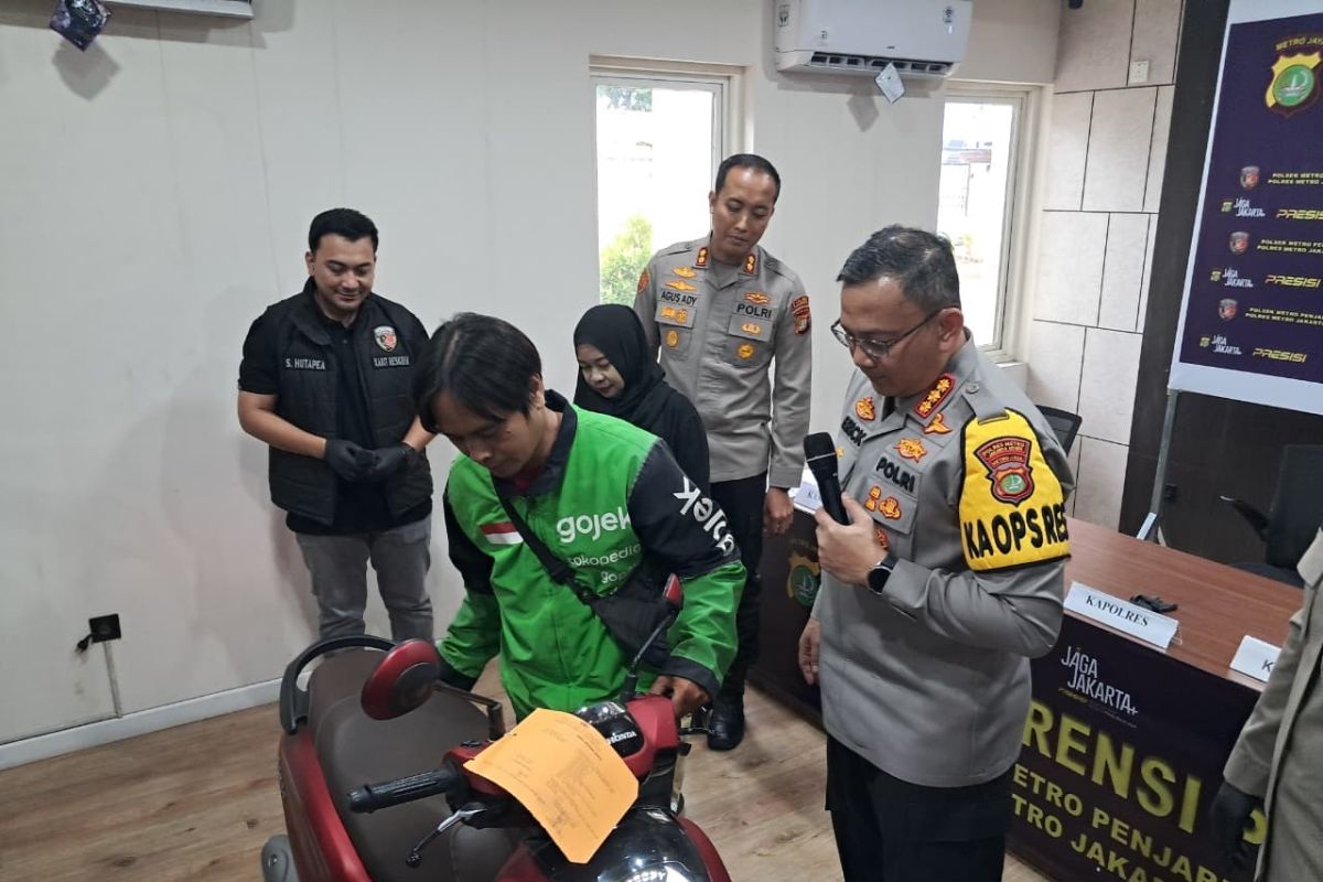 Polisi kembalikan motor ojol yang dicuri polisi gadungan ke pemilik