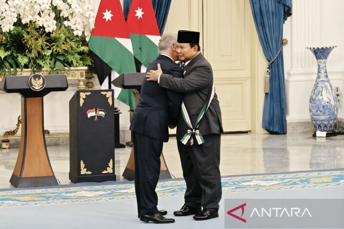 President Prabowo receives Jordan’s highest honor at Merdeka Palace