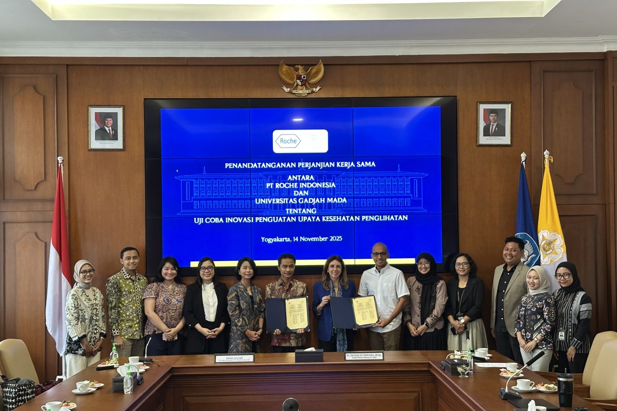 Kolaborasi UGM-Roche dorong penguatan skrining retinopati diabetik