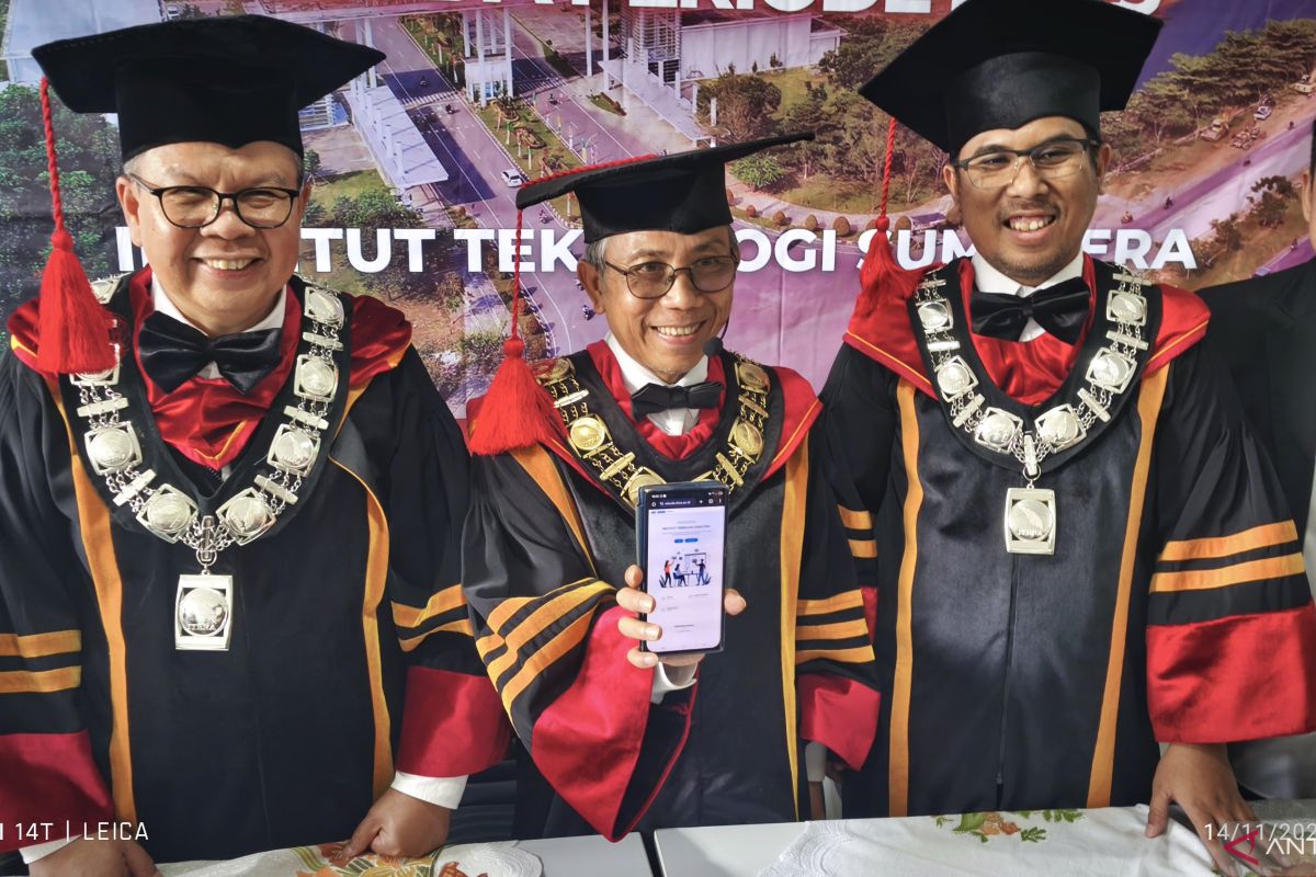 Itera terapkan Ijazah digital berlapis keamanan untuk para wisudawan