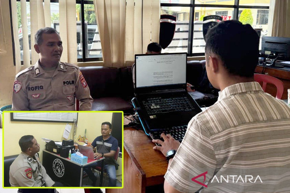 Viral! Anggota Polsek Pahandut disangka main judol, rupanya hanya iklan Snack Video