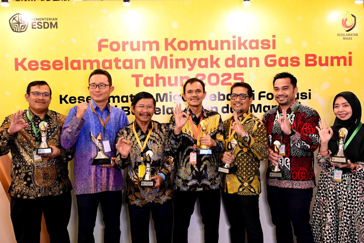 Pertagas Group sabet 7 Penghargaan Keselamatan Migas dari Kemen ESDM