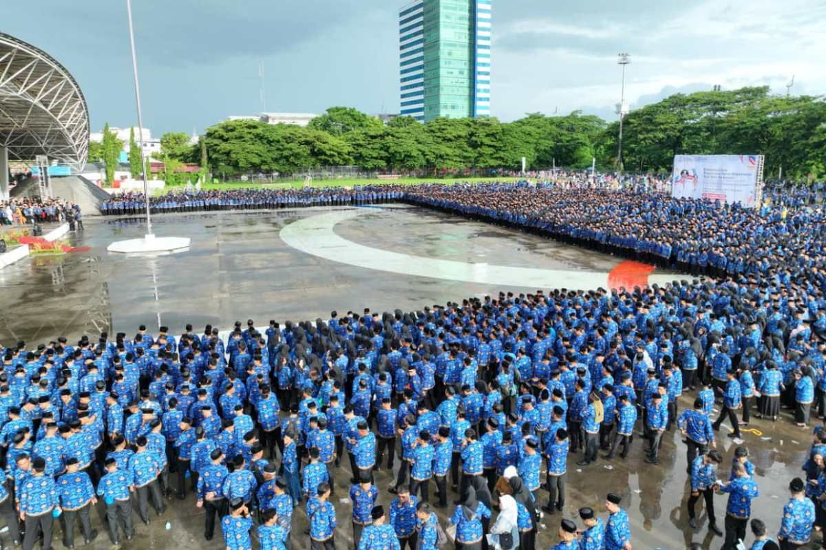 Wali Kota melantik dan serahkan SK PPPK kepada 6.936 ASN Pemkot Makasaar