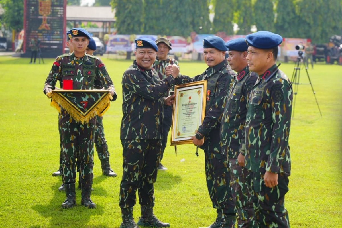 Wali Kota Maidi dinobatkan jadi Warga Kehormatan Muda Korps Brimob