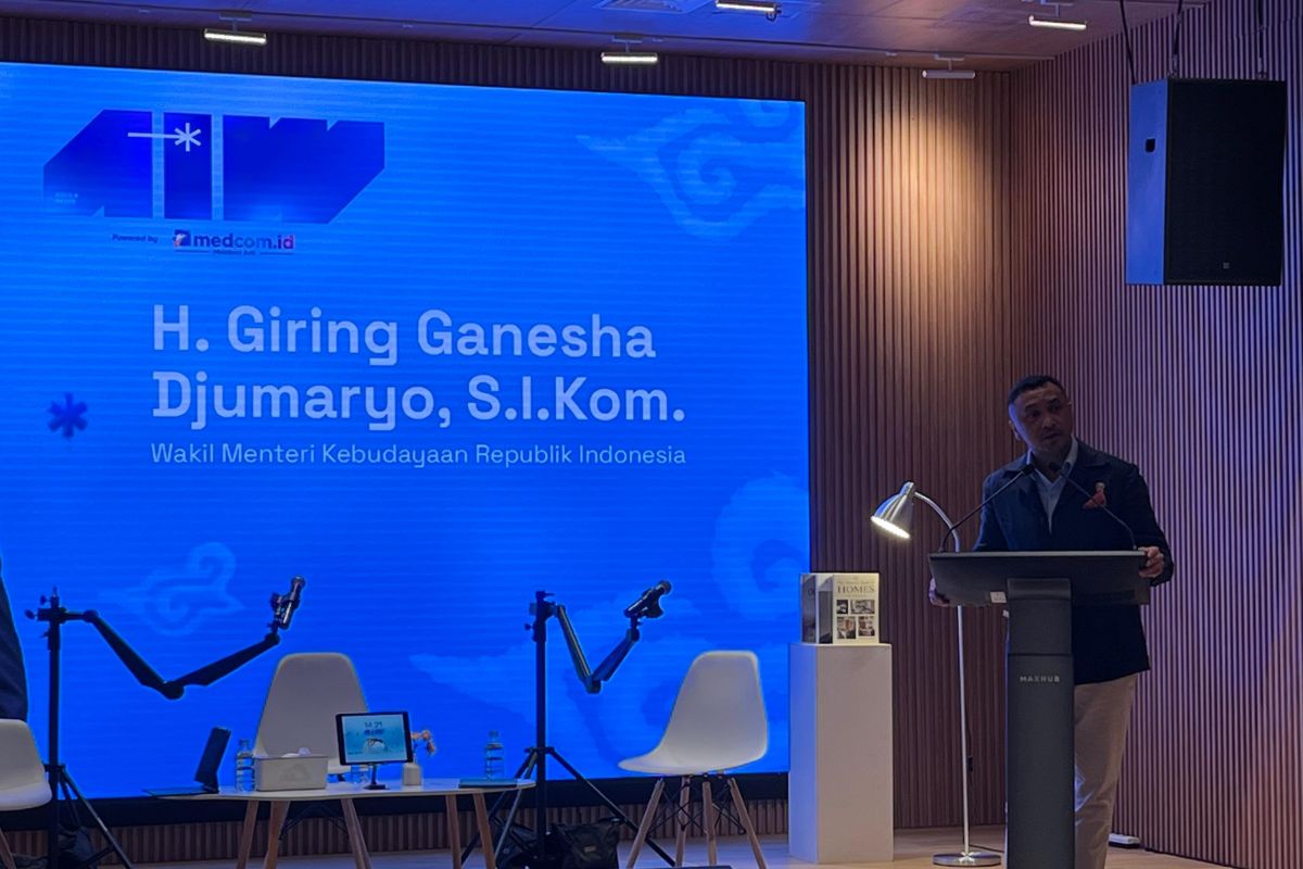 Wamenbud soroti pemanfaatan AI untuk pelestarian kebudayaan