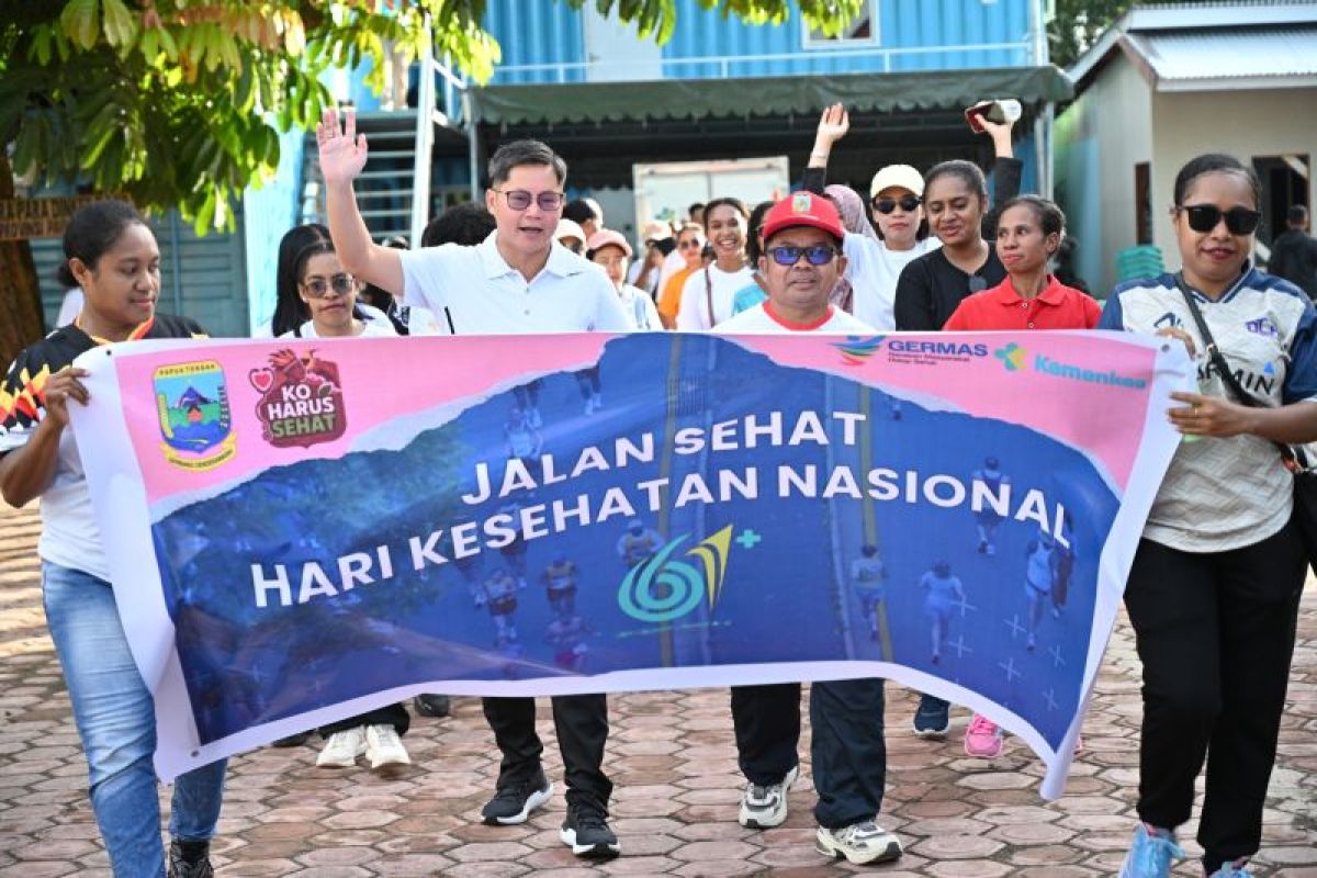 Pemprov Papua Tengah ajak warga tumbuhkan kesadaran pentingnya hidup sehat