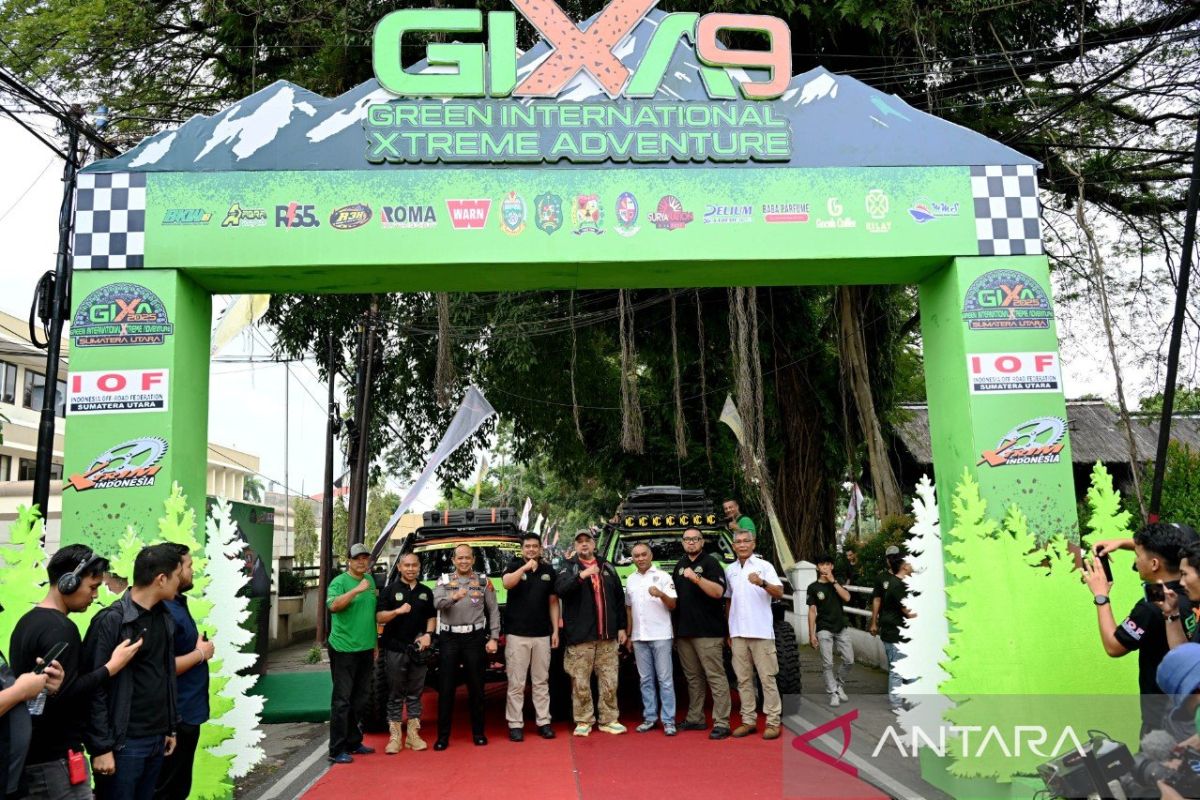 Gubernur Bobby Nasution lepas peserta GIXA North Sumatera 2025