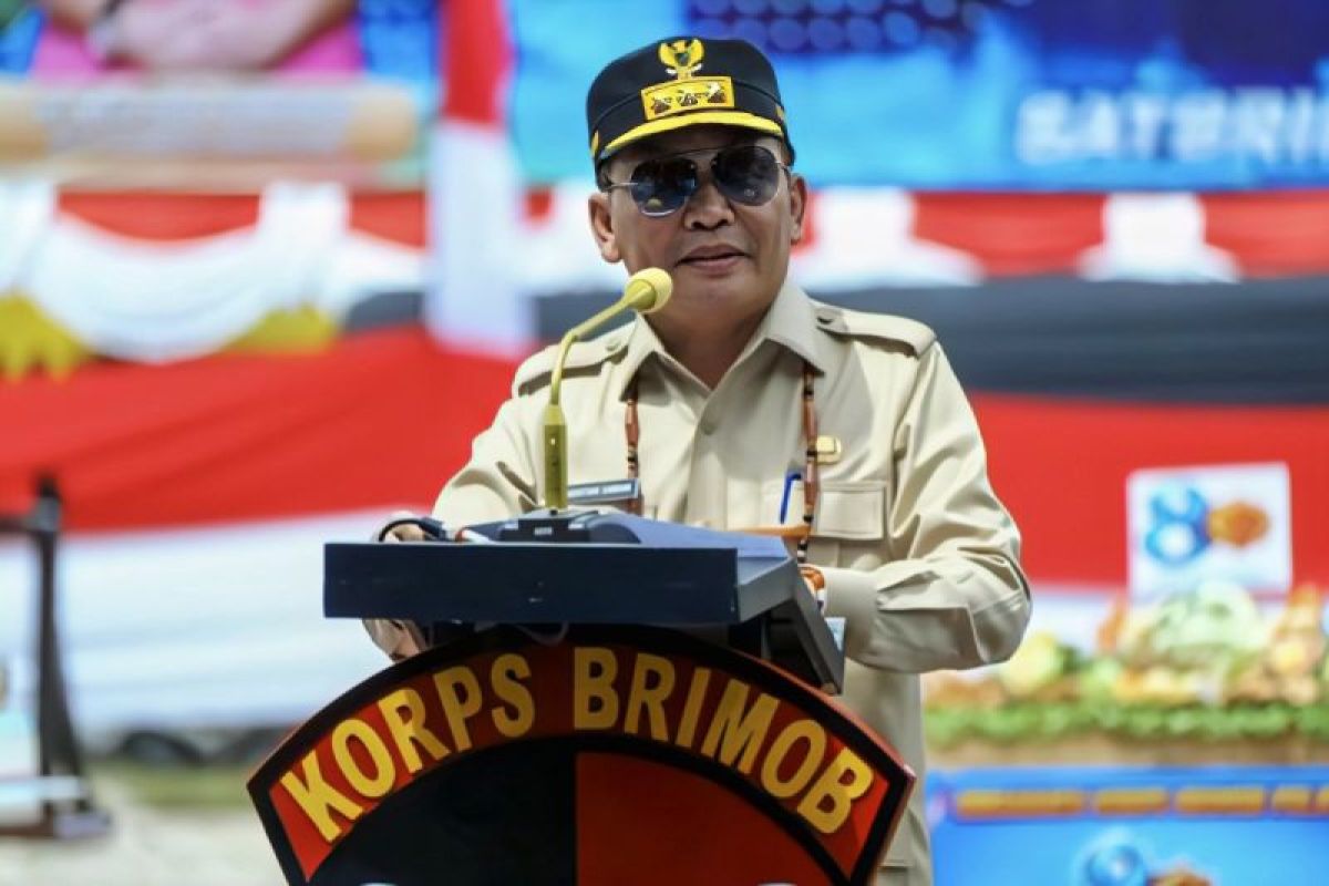 Gubernur Kalteng sebut Brimob miliki peran penting jaga keamanan daerah
