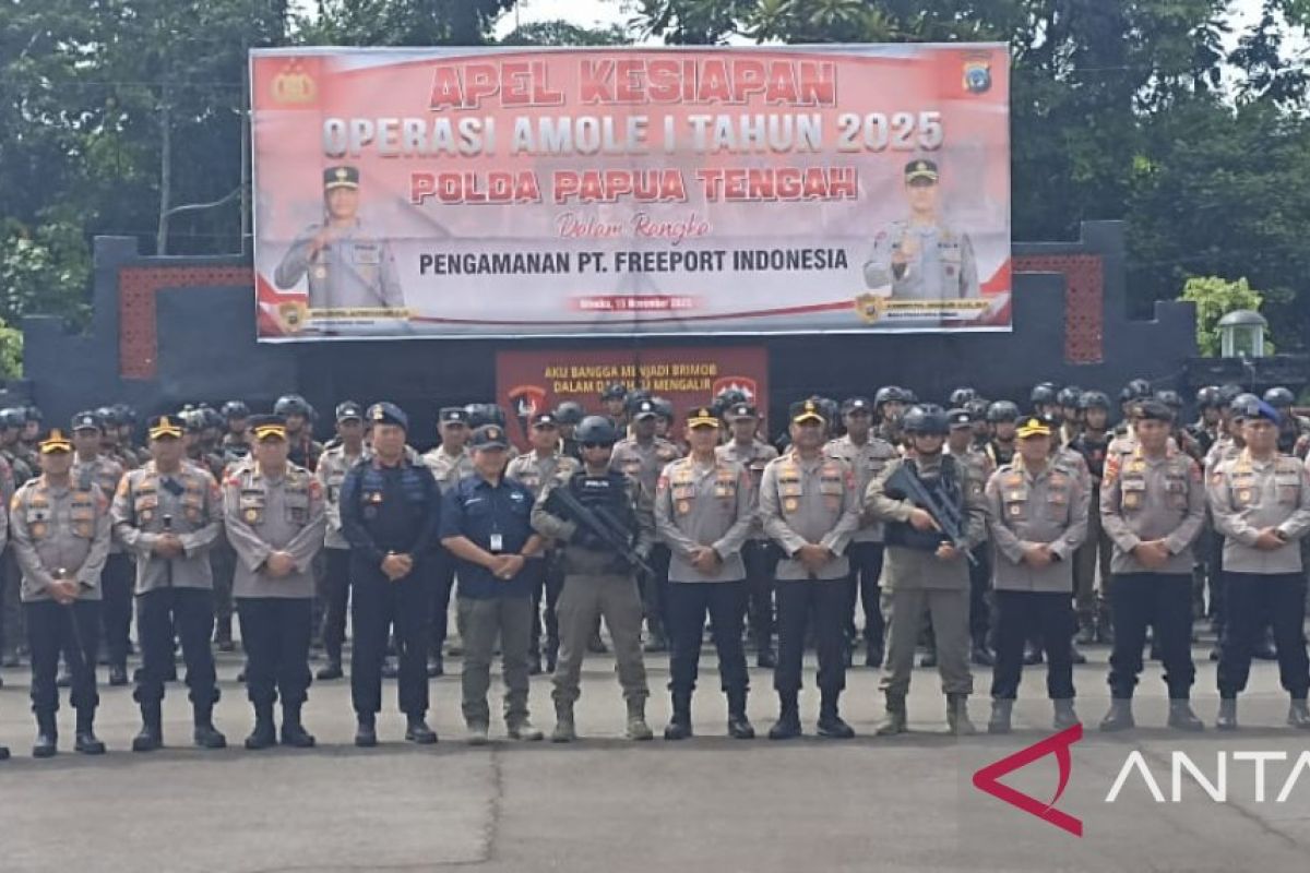789 polisi amankan PT Freeport
