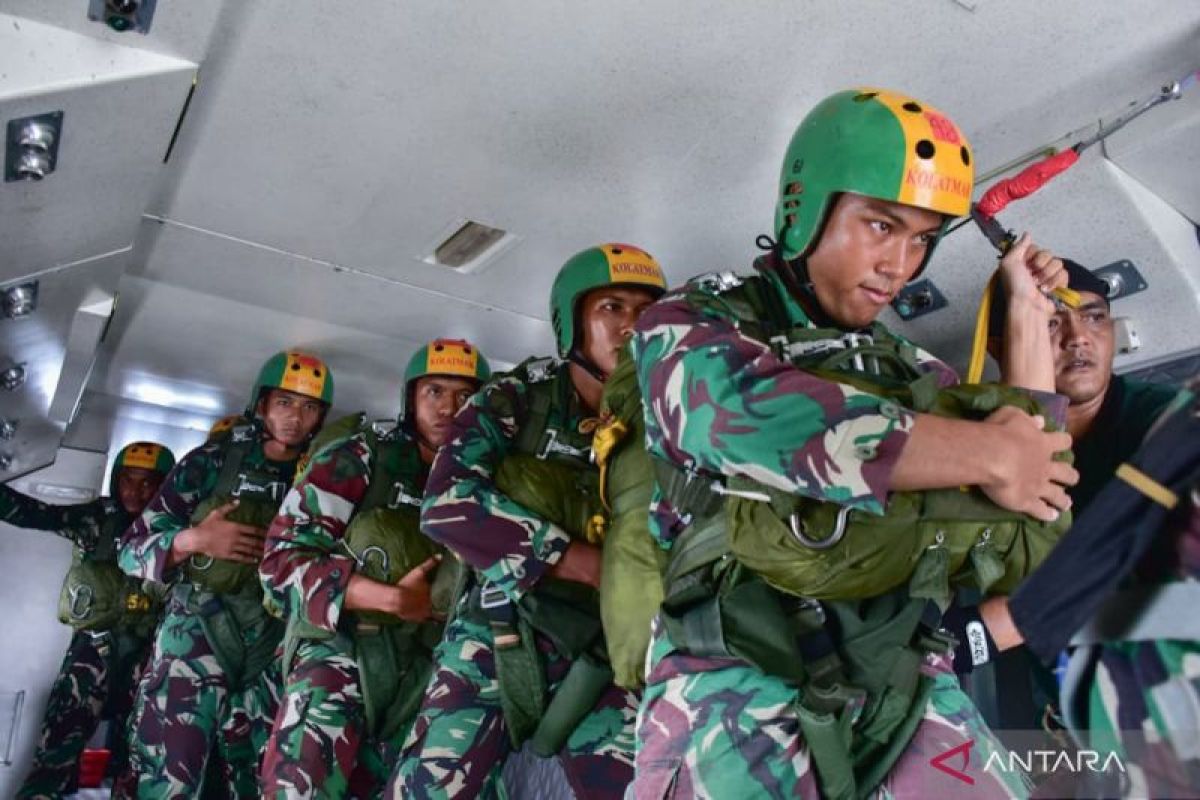 Puspenerbal kerahkan pesawat Casa untuk dukung latihan terjun marinir